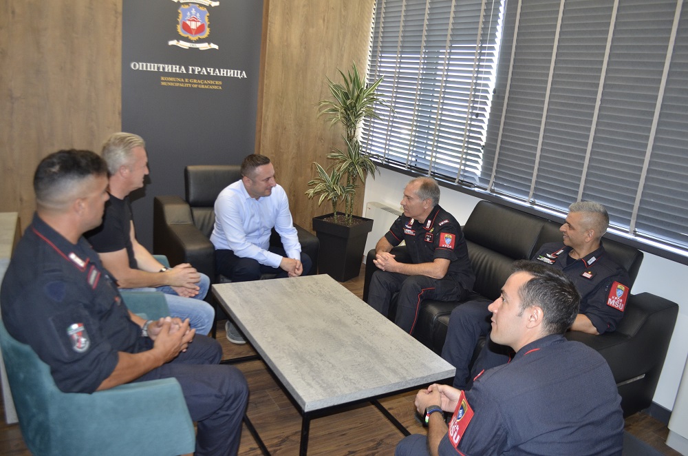 Popović had talks with the Colonel of Carabinieri