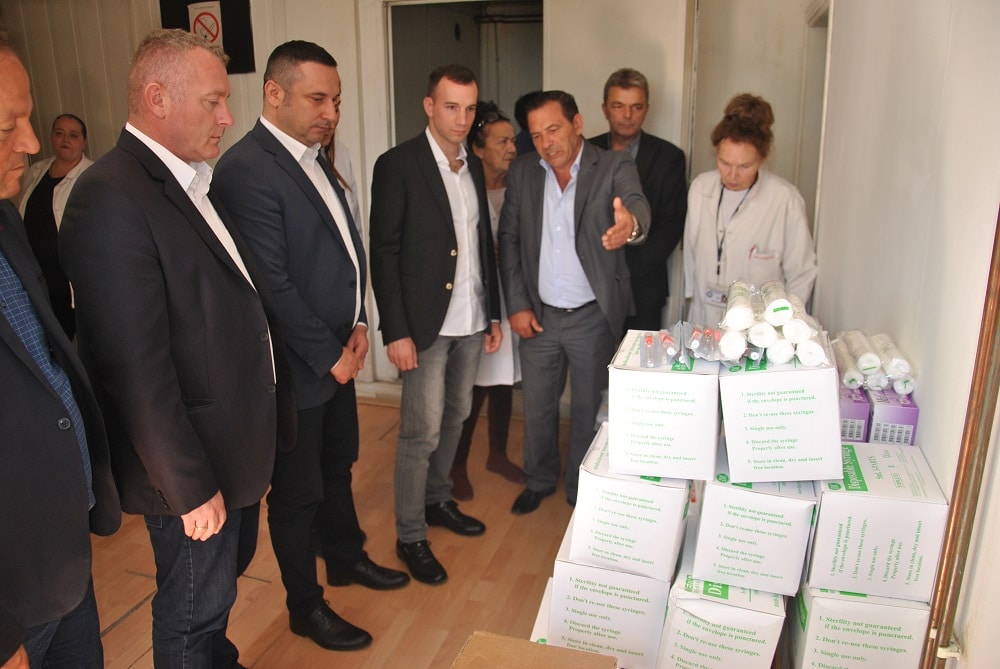 Medicines and medical supplies for the outpatient’s clinic in Lipljan